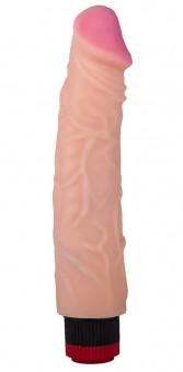 Телесный вибратор HUMAN FORM - 20,5 см.