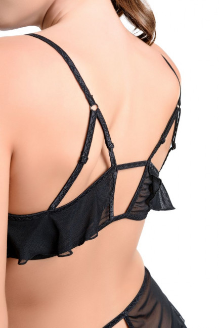 Бралетт Lora с воланами и застежкой спереди Бралетт Lora с воланами и застежкой спереди