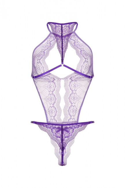 Фиолетовое кружевное боди Candy Girl Фиолетовое кружевное боди Candy Girl