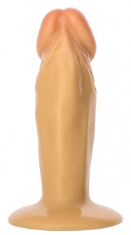 Пробка-фаллос телесного цвета - 10 см.