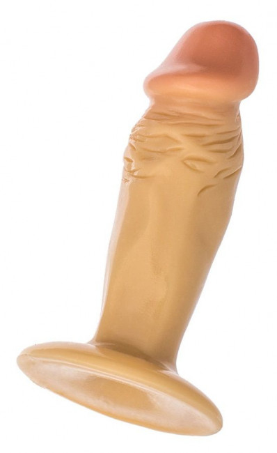 Пробка-фаллос телесного цвета - 10 см. Пробка-фаллос телесного цвета - 10 см.