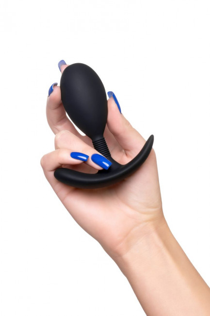 Черная анальная втулка Tord M - 10,5 см. Черная анальная втулка Tord M - 10,5 см.