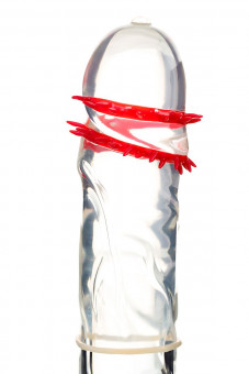 Презерватив с усиками "Стимулирующая штучка №6" - 1 шт.