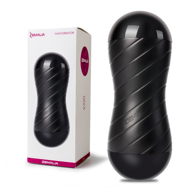 Двусторонний мастурбатор Gina в тубе - вагина и ротик Двусторонний мастурбатор Gina в тубе - вагина и ротик