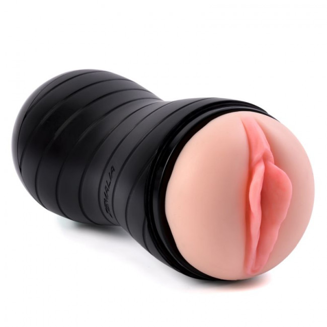 Двусторонний мастурбатор Gina в тубе - вагина и ротик Двусторонний мастурбатор Gina в тубе - вагина и ротик