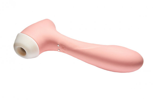 Персиковый вакуумный бесконтактный стимулятор клитора и вибратор Halo Персиковый вакуумный бесконтактный стимулятор клитора и вибратор Halo