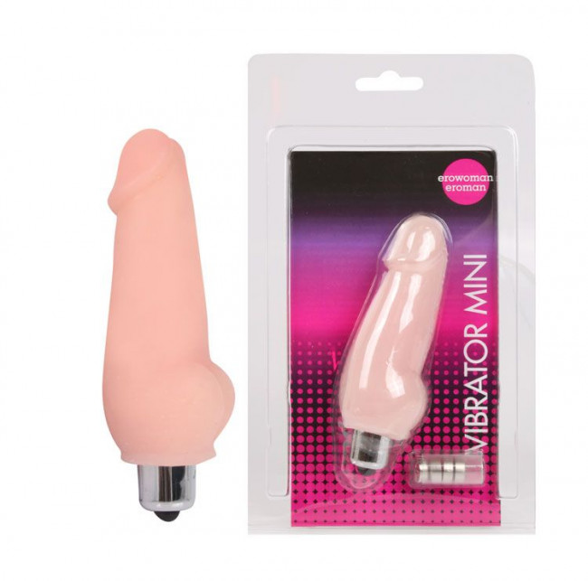 Телесный мини-вибратор Vibrator Mini - 9,5 см. Телесный мини-вибратор Vibrator Mini - 9,5 см.