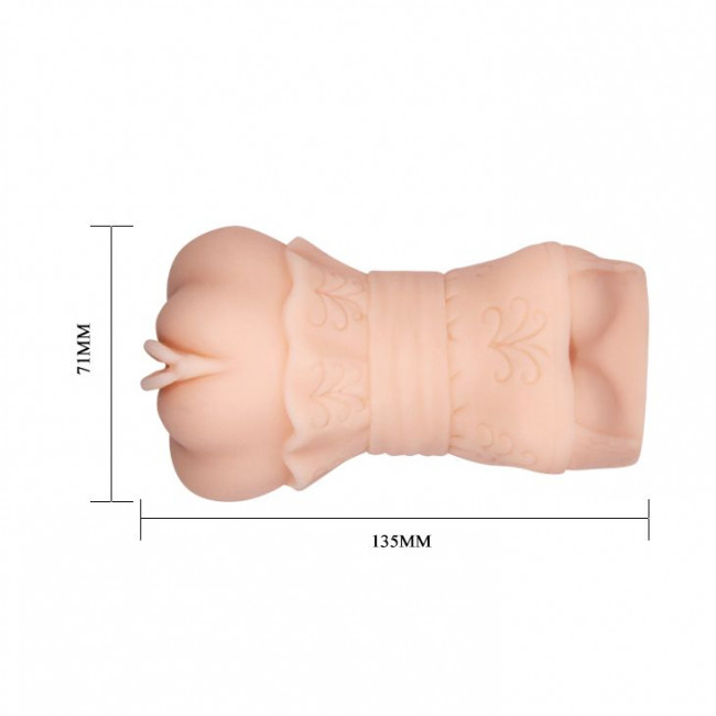 Мастурбатор в виде женской фигурки с эффектом смазки Мастурбатор в виде женской фигурки с эффектом смазки