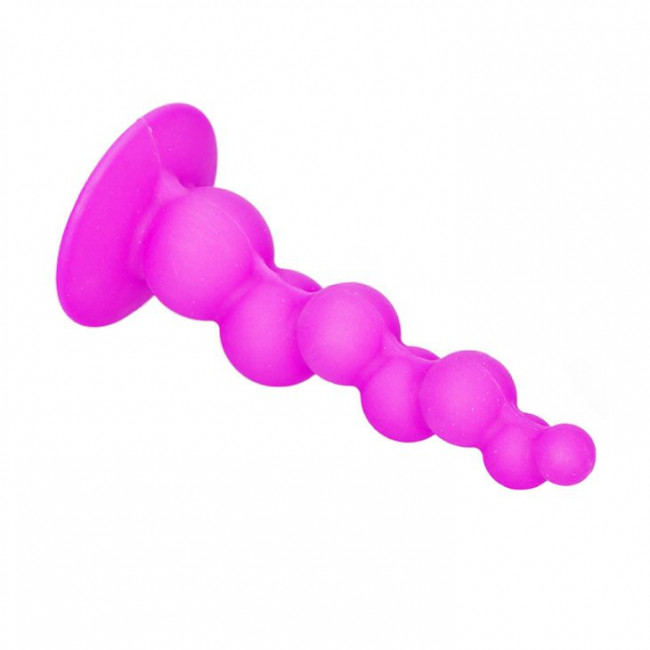 Рельефная лиловая елочка Booty Passion с присоской - 15 см. Рельефная лиловая елочка Booty Passion с присоской - 15 см.