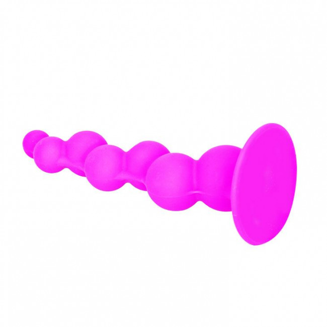 Рельефная лиловая елочка Booty Passion с присоской - 15 см. Рельефная лиловая елочка Booty Passion с присоской - 15 см.