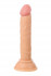Телесный анальный фаллоимитатор на присоске - 14 см. Телесный анальный фаллоимитатор на присоске - 14 см.