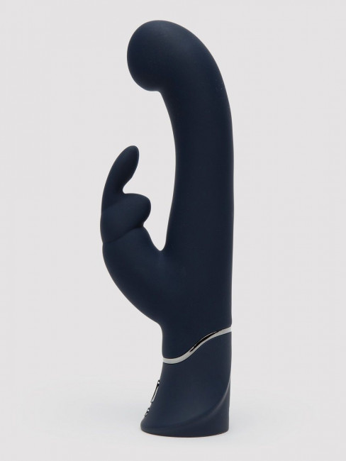 Темно-синий вибратор-кролик Greedy Girl Real-Feel Rabbit Vibrator - 25,4 см. Темно-синий вибратор-кролик Greedy Girl Real-Feel Rabbit Vibrator - 25,4 см.