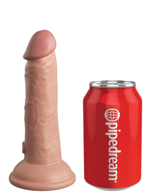 Телесный фаллоимитатор 6" Silicone Dual Density Cock - 17 см. Телесный фаллоимитатор 6" Silicone Dual Density Cock - 17 см.