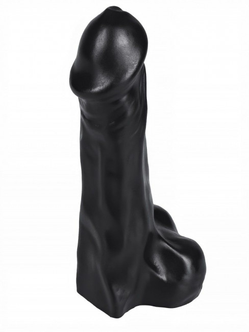 Черная насадка HARNESS для трусиков с плугом №26 - 21 см. Черная насадка HARNESS для трусиков с плугом №26 - 21 см.