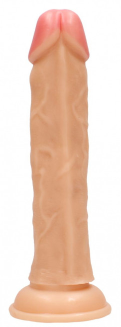 Телесный реалистичный фаллоимитатор Realistic Cock 9" - 23,5 см.