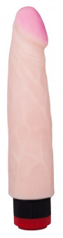 Вибромассажер со встроенным пультом - 18,5 см.