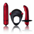 Вибронабор для пар Truly Yours Red Temptations: вибратор, кольцо и анальный вибратор