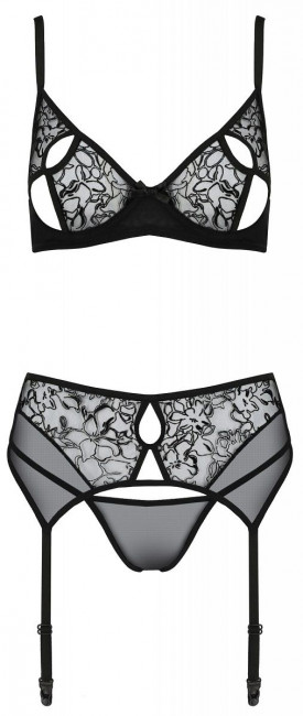 Эффектный комплект белья Primula с поясом для чулок