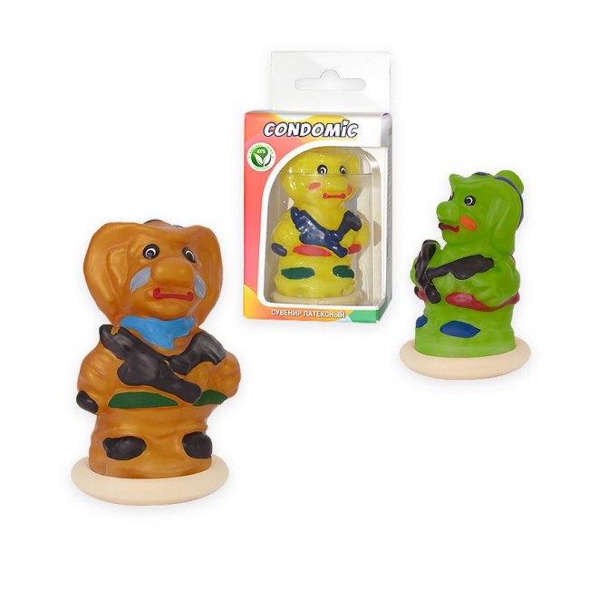 Сувенирный латексный презерватив "Ковбой" Сувенирный латексный презерватив "Ковбой"