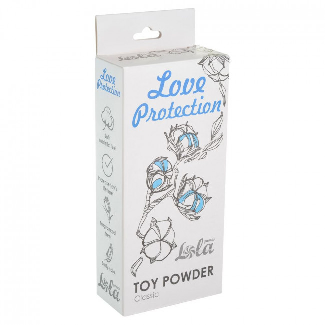 Пудра для игрушек Love Protection Classic - 30 гр. Пудра для игрушек Love Protection Classic - 30 гр.