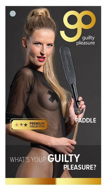 Черная шлепалка PREMIUM PADDLE - 36,5 см.