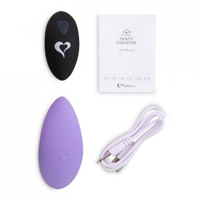 Фиолетовый вибромассажер в трусики с пультом ДУ Panty Vibe Remote Controlled Vibrator Фиолетовый вибромассажер в трусики с пультом ДУ Panty Vibe Remote Controlled Vibrator