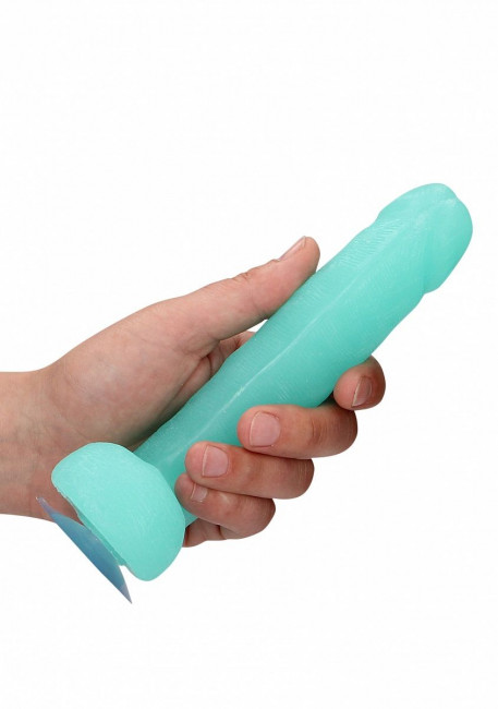 Светящееся в темноте мыло в виде пениса на присоске Светящееся в темноте мыло в виде пениса на присоске