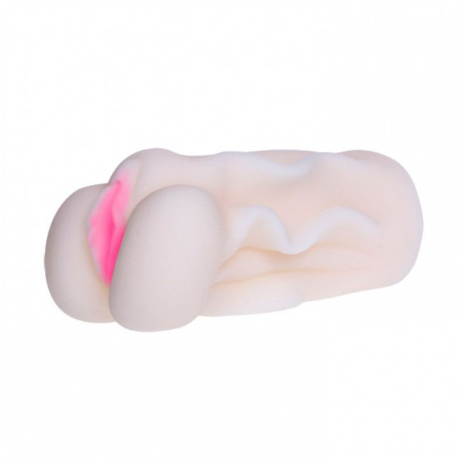 Мастурбатор-вагина с вибрацией и волнами на поверхности