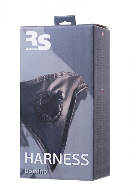 Черные трусики для страпона Domino Черные трусики для страпона Domino