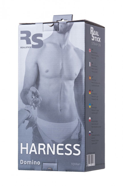 Черные трусики для страпона Domino Черные трусики для страпона Domino