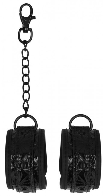 Черные поножи Luxury Ankle Cuffs Черные поножи Luxury Ankle Cuffs