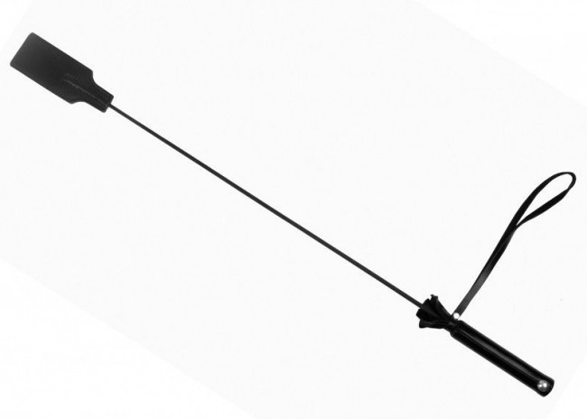 Черный классический стек с петлёй - 63 см. Черный классический стек с петлёй - 63 см.