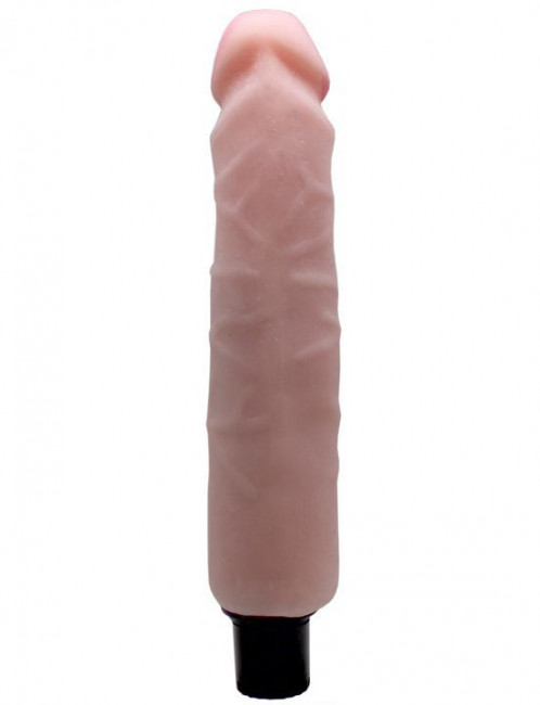 Телесный вибратор из ультраскин - 22,5 см. Телесный вибратор из ультраскин - 22,5 см.