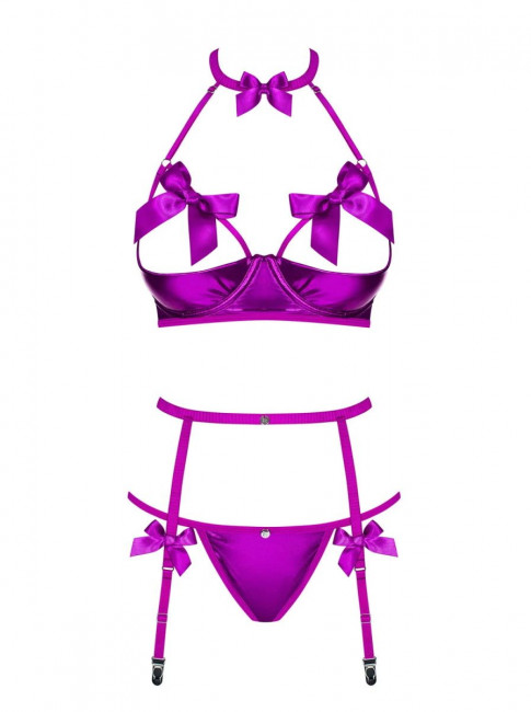 Эффектный комплект Delishya с поясом для чулок