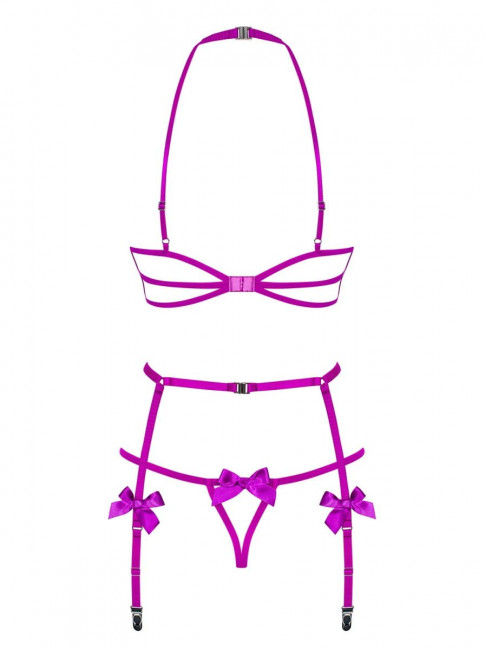 Эффектный комплект Delishya с поясом для чулок