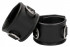 Черные поножи Restraint Ankle Cuff With Padlock