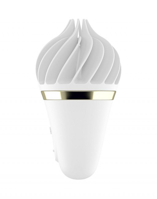 Белый вибратор-спиннер Satisfyer Sweet Treat Белый вибратор-спиннер Satisfyer Sweet Treat