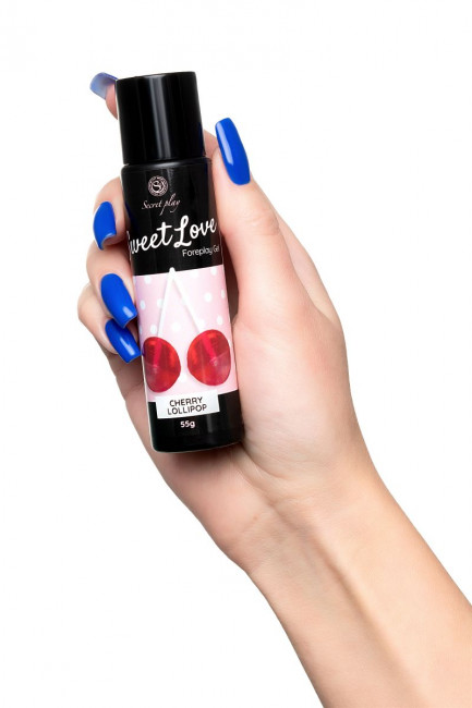 Разогревающий сливочный гель для сосков и интимных зон со вкусом вишневого леденца - 55 гр. Разогревающий сливочный гель для сосков и интимных зон со вкусом вишневого леденца - 55 гр.