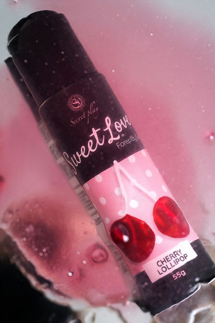 Разогревающий сливочный гель для сосков и интимных зон со вкусом вишневого леденца - 55 гр. Разогревающий сливочный гель для сосков и интимных зон со вкусом вишневого леденца - 55 гр.