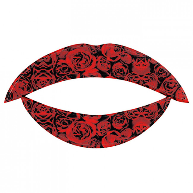 Lip Tattoo Алая роза