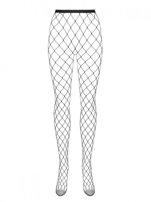 Эффектные колготки в крупную сеточку