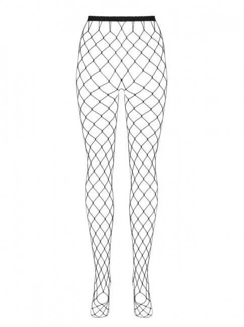 Эффектные колготки в крупную сеточку