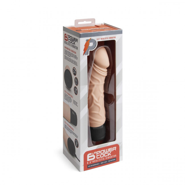 Телесный вибратор-реалистик 6.5" Girthy Realistic Vibrator - 19 см. Телесный вибратор-реалистик 6.5" Girthy Realistic Vibrator - 19 см.