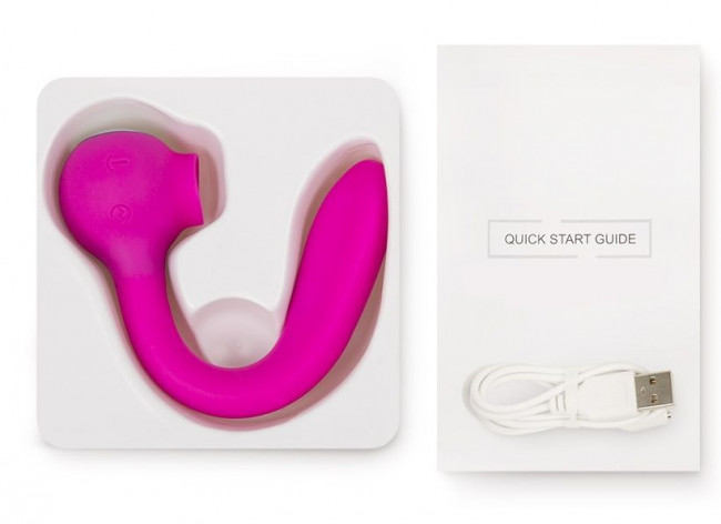 Розовый универсальный вибратор Drago с язычком - 18,3 см. Розовый универсальный вибратор Drago с язычком - 18,3 см.