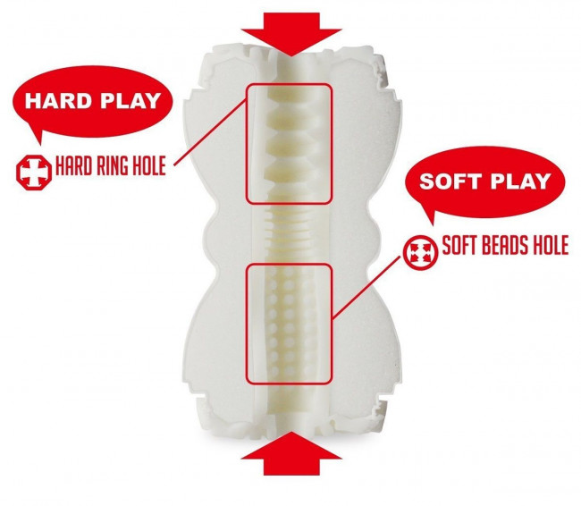 Двусторонний мастурбатор Men'sMax Smart Двусторонний мастурбатор Men'sMax Smart