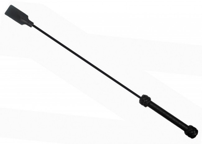 Черный профессиональный стек с тисненной ручкой - 77 см. Черный профессиональный стек с тисненной ручкой - 77 см.