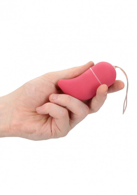 Розовое виброяйцо Vibrating G-spot Egg medium с пультом ДУ Розовое виброяйцо Vibrating G-spot Egg medium с пультом ДУ