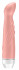 Розовый вибратор Livvy со скошенной головкой - 15,5 см.