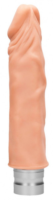 Телесный реалистичный вибратор Vibrating Dildo - 21,5 см. Телесный реалистичный вибратор Vibrating Dildo - 21,5 см.