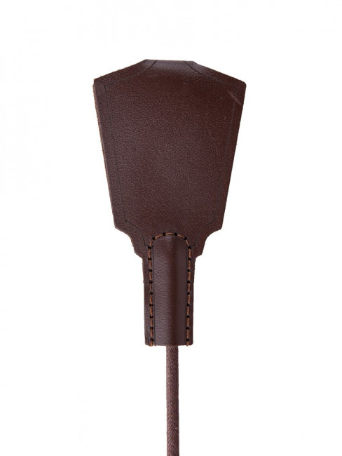 Темно-коричневый стек "Готика" с петлей - 77 см.